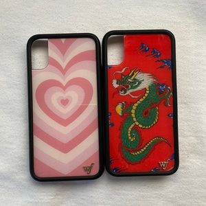 WILDFLOWER Dragon & Heart Phone Cases, IPhone X